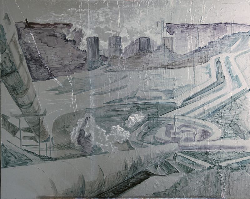 Riflessioni I larderelllo 80 x 60 2010