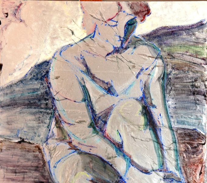 Riflessioni II luce narciso 50 X 70 2010